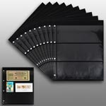 Prophila_Collection_20_Einsteckseiten_3zeilig,_auf_10_doppelseitigen,_schwarzen_Einsteckblättern