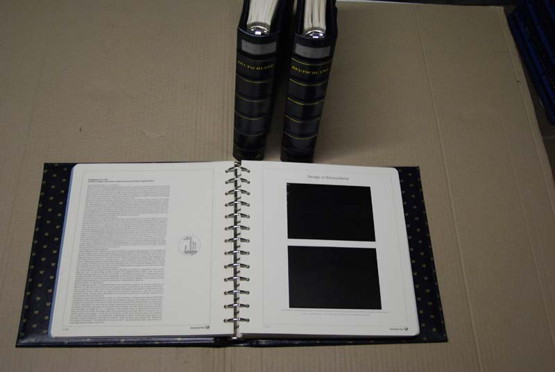 Dt.Post Deutschland Plus falzlos Vordruckalbum BRD 1998-2005 (fast neuwertig)