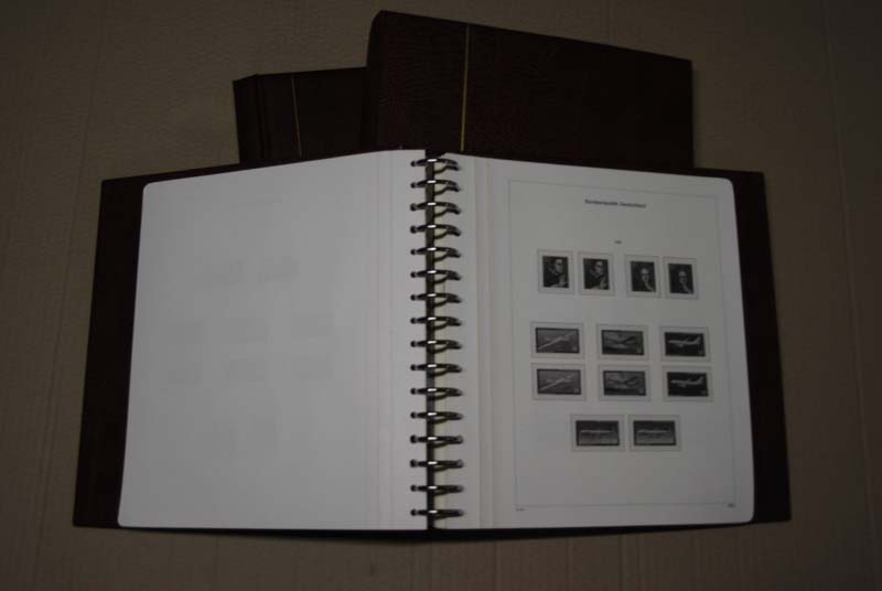 KA-BE ohnefalz BI-Collect Vordruckalbum f�r postfrisch und gestempelt BRD 1965-1990 (fast neuwertig)