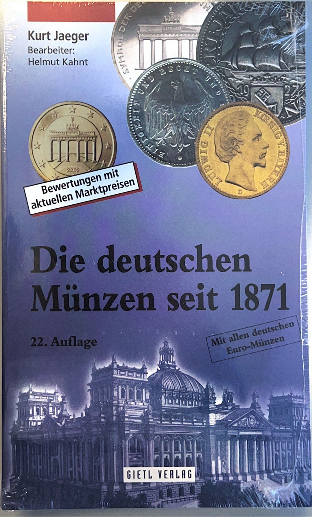 J�ger Die deutschen M�nzen seit 1871 - 22. Auflage (2008, neuwertig)