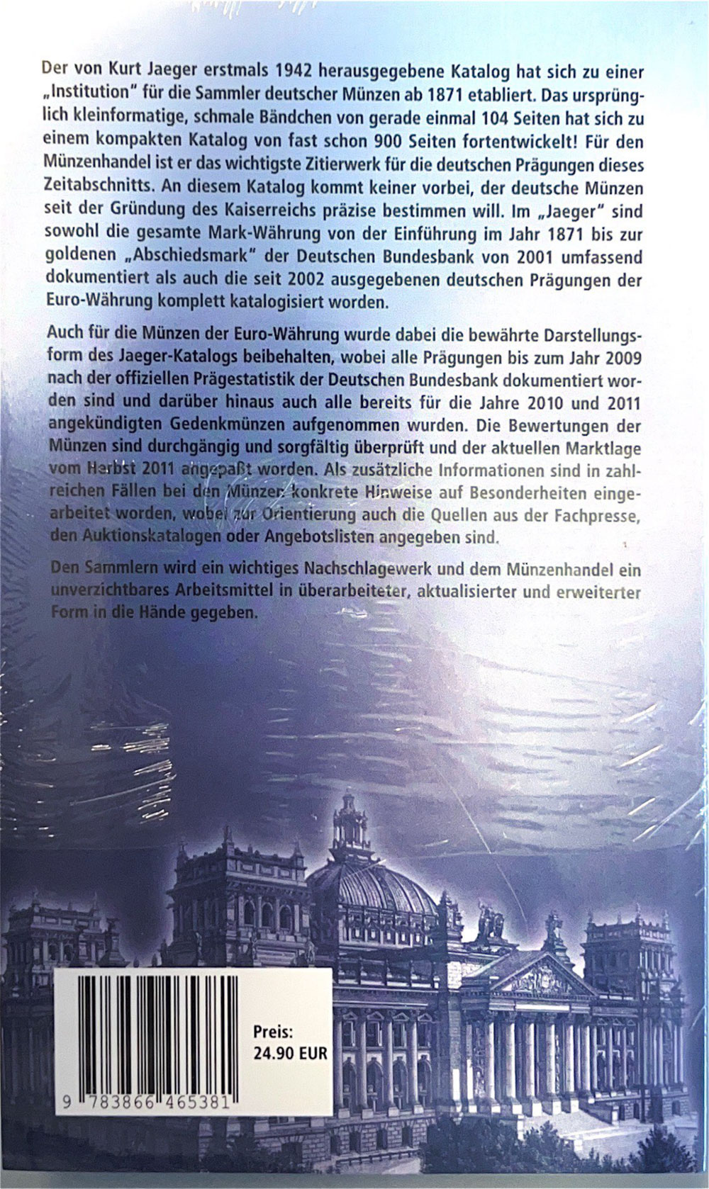 J�ger Die deutschen M�nzen seit 1871 - 22. Auflage (2008, neuwertig)