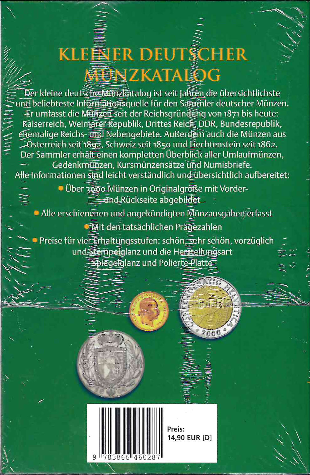 Kleiner Deutscher M�nzkatalog von 1871 bis heute (2008, neuwertig)