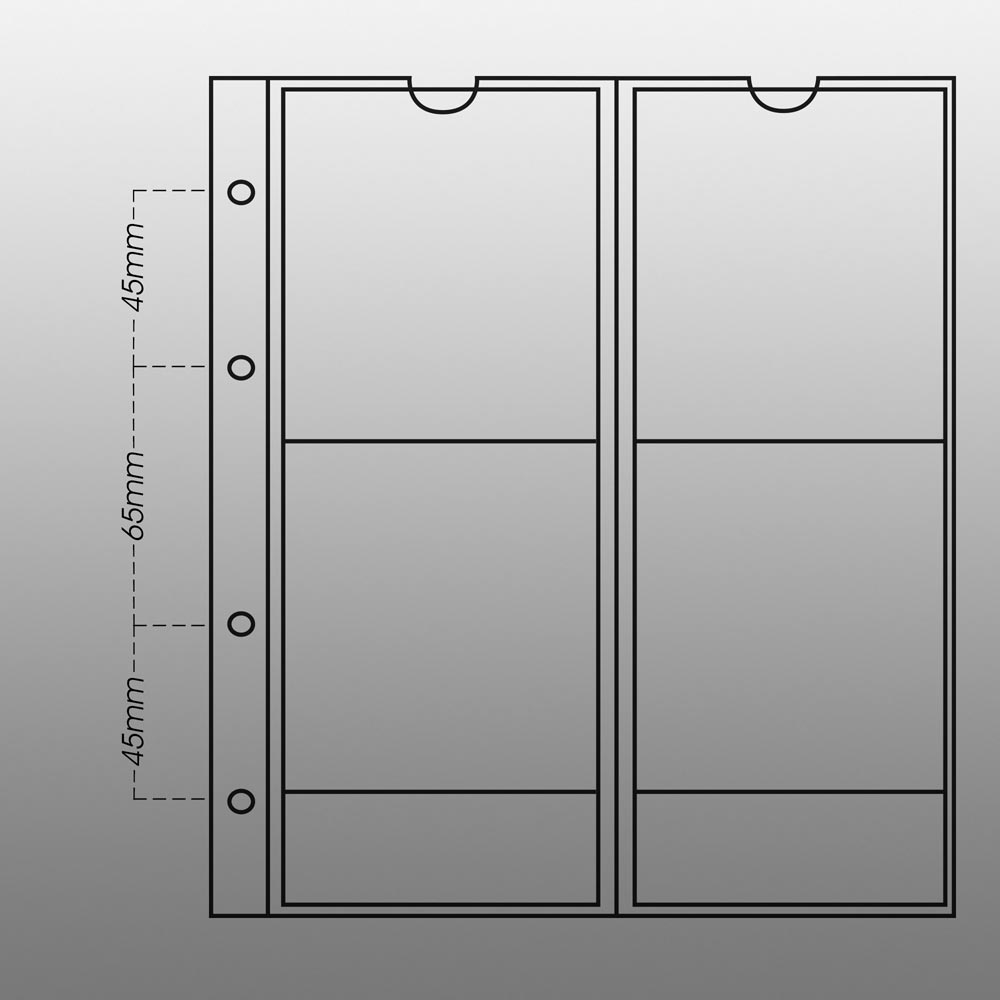 Prophila Collection 5 kleine Orden-H�llen f�r je 4 M�nzen und Medallien bis 72 mm Durchmesser
