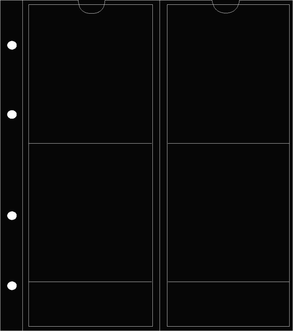 Prophila Collection 5 kleine Orden-H�llen f�r je 4 M�nzen und Medallien bis 72 mm Durchmesser