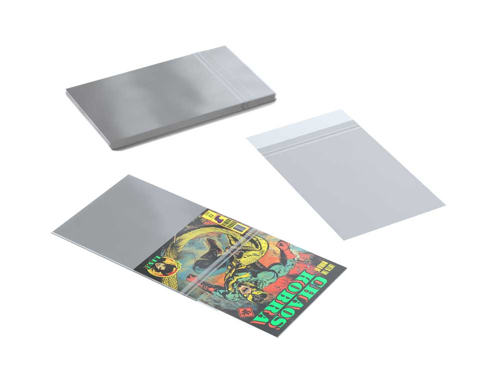 Prophila Collection 100 Comic Book Bags Silver Size