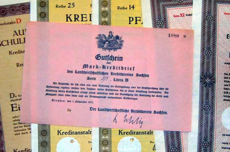 103 verschiedene HWPs aus Sachsen aus 1924-1943