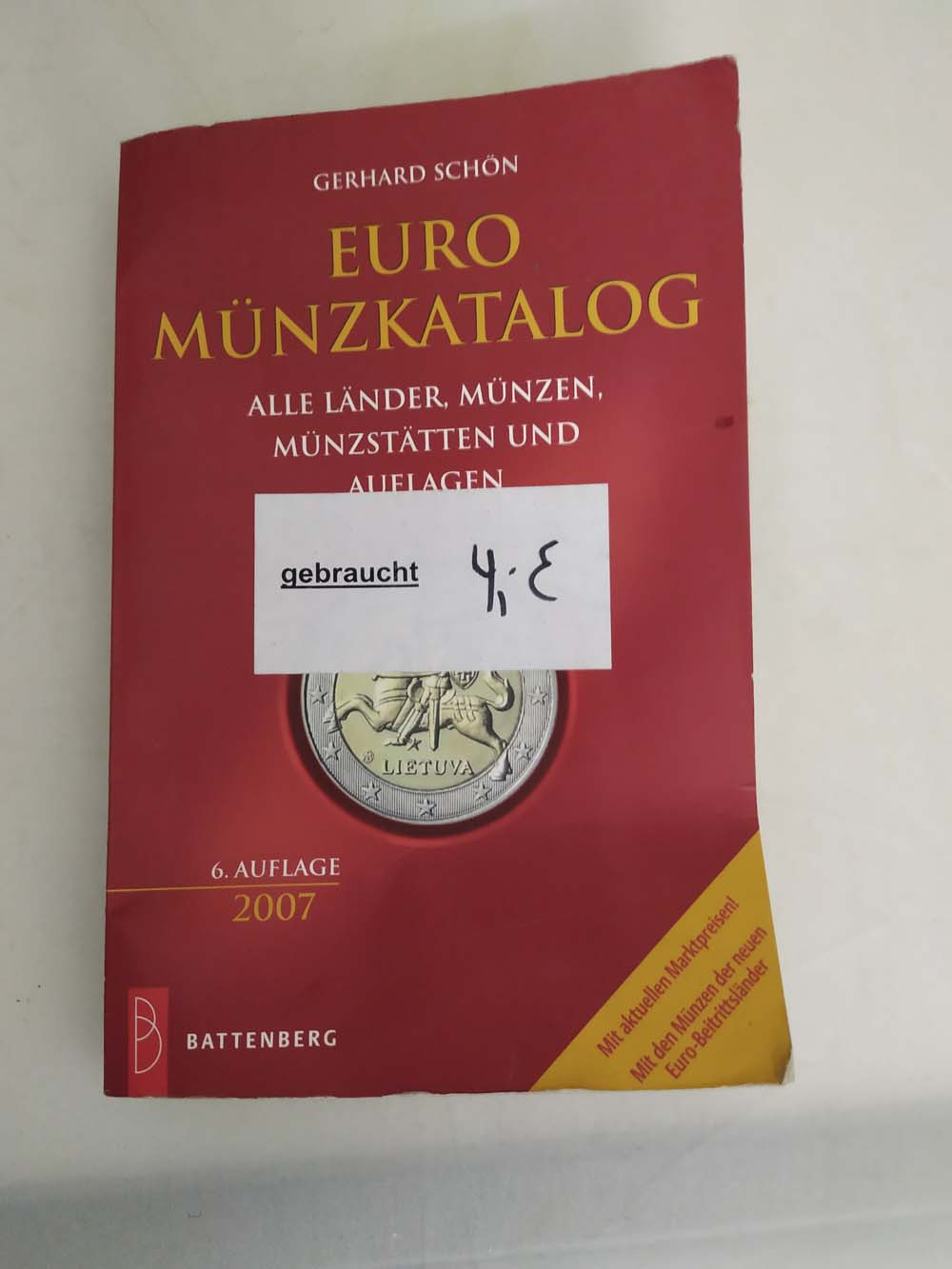 Euro Mnzkatalog 6. Auflage (2007, gebraucht)
