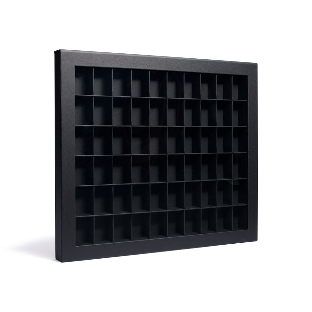 Showcase Sammelbox mit 60 F�chern, schwarz