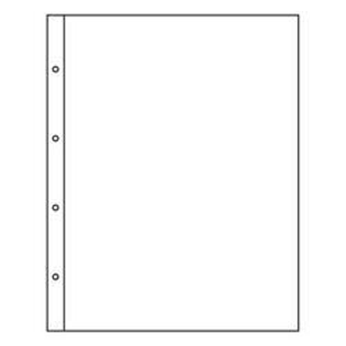 Kunststoffh�llen FOLIO, 1er Einteilung, glasklar