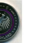 BRD (República Federal Alemana) 2021 Un,D,F,zonas,años Stgl./unzirkuliert Unuflage: 400.000 2021 5 Euro Polare zona