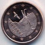 Andorra y 3 2024 Stgl./unzirkuliert 2024 5 ciento Kursmünze